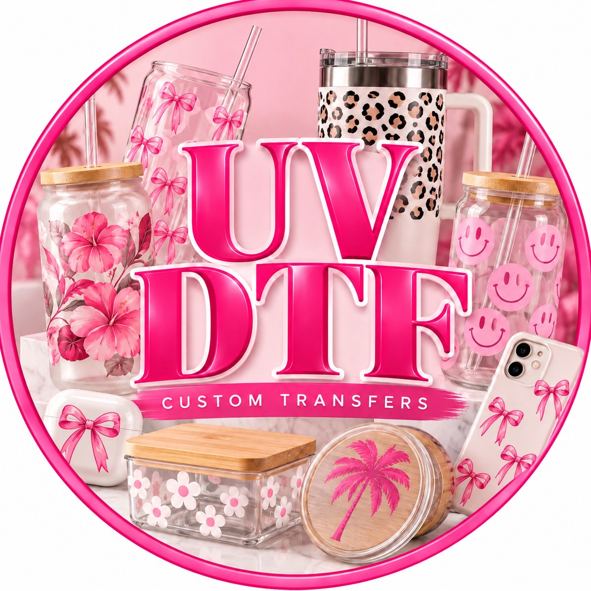 UV DTF Gang Sheet - Applies to any hard surface with pressure